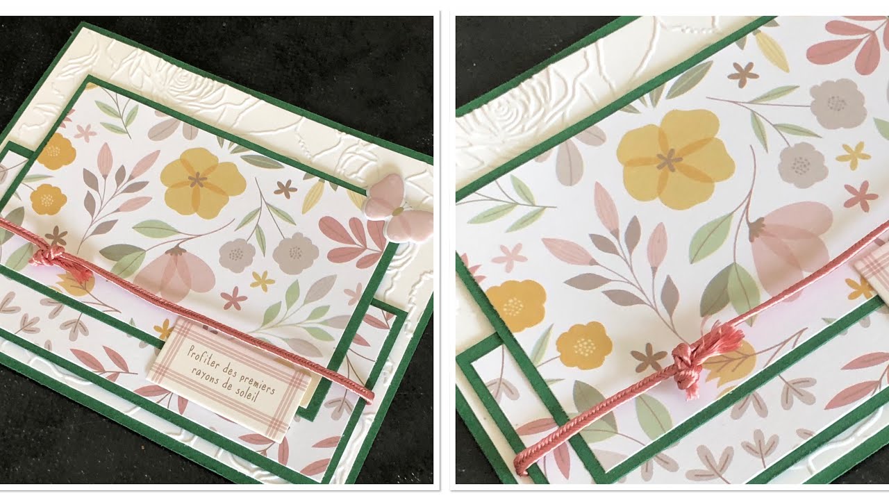 TUTO CARTE / comment utiliser ses papiers chargés