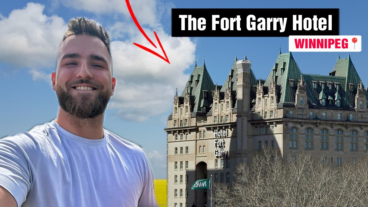 I Stayed in Winnipeg's Castle | The Fort Garry Hotel