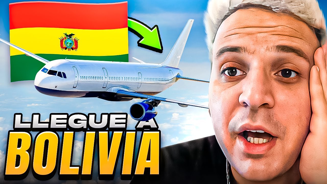 LLEGUE A BOLIVIA! 🇧🇴 ¡MI PRIMER VIAJE EN AVIÓN! ✈️