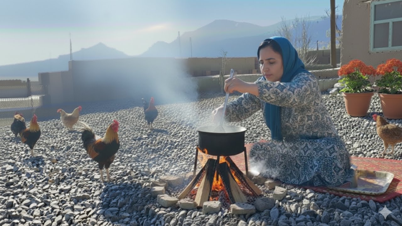 Simple Village Cooking Like Old Times