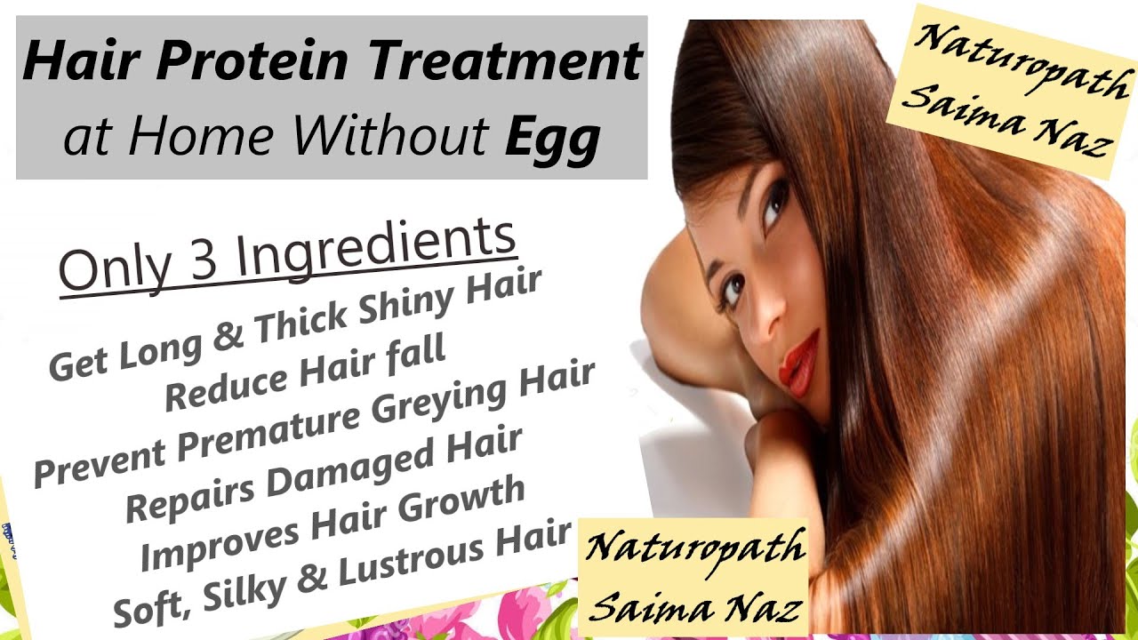 Protein Rich Hair Mask without egg/ Hair Protein Treatment for Thick Long Shiny Straight Hairs