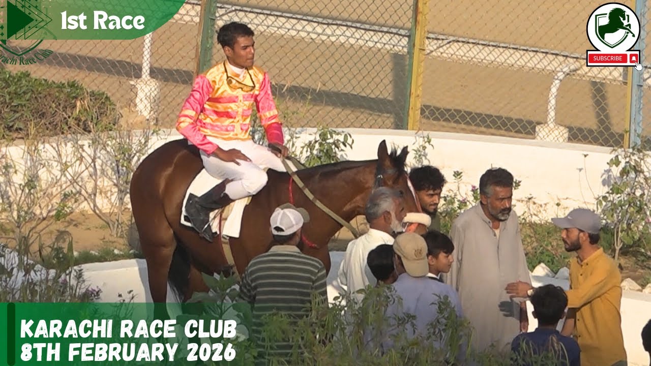 KRC  | 1st Race 8th February 2026   WINNER  SHAN-E-AWAN