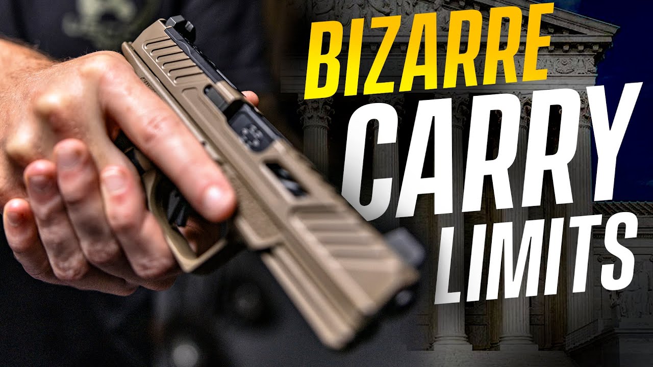 Bizarre Concealed Carry Restrictions In California - What's Next? (Gun Law Update)