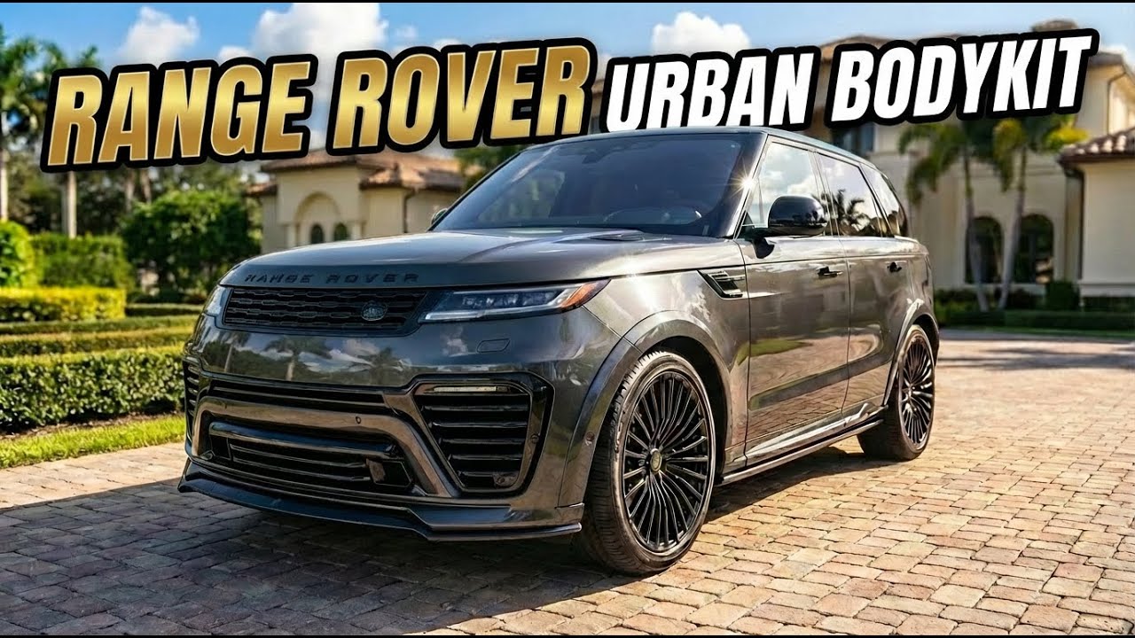 Range Rover Sport преобразился благодаря кастомному обвесу Urban Body Kit.