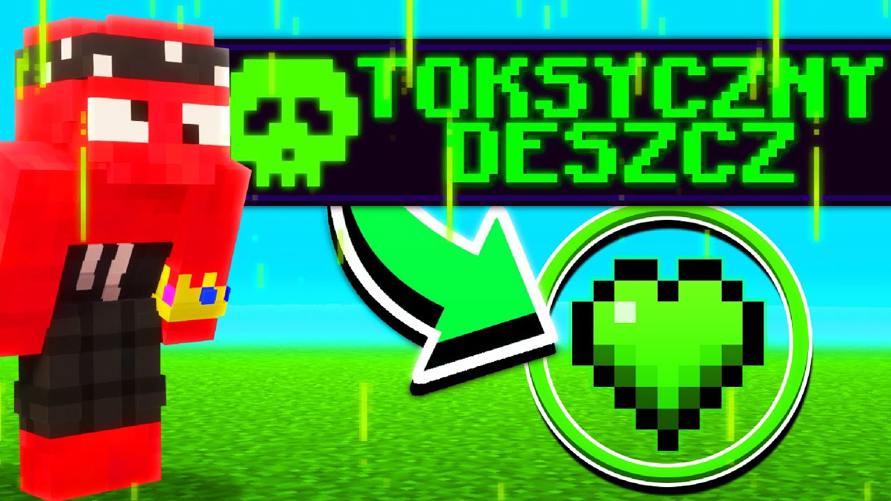 TOKSYCZNY DESZCZ NA MINECRAFT BEDWARS!
