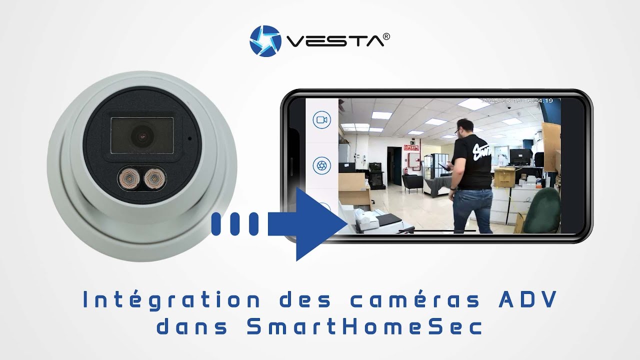 Intégration des caméras ADV dans SmartHomeSec