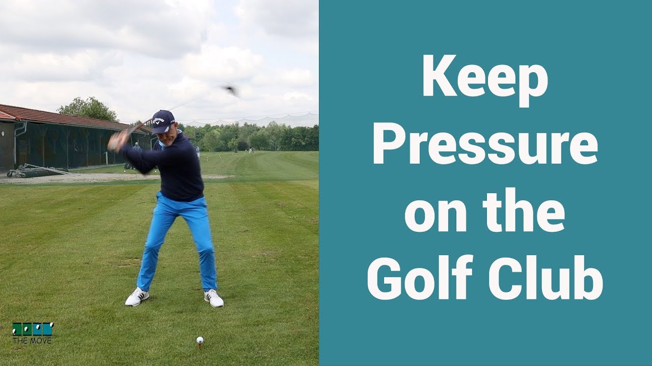 Keep shaft pressure for longer straighter drives