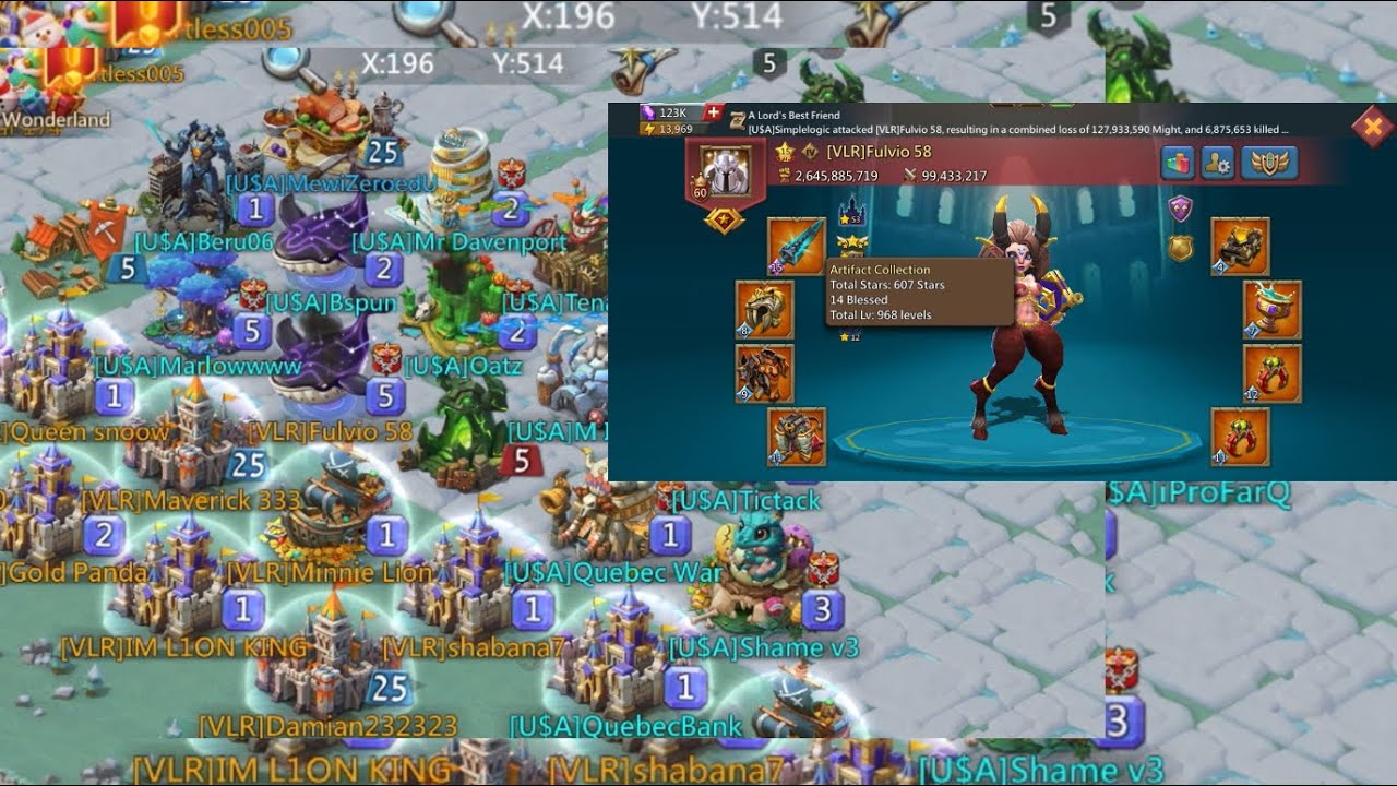 Lords mobile - 2.7b full mythic zeroed!