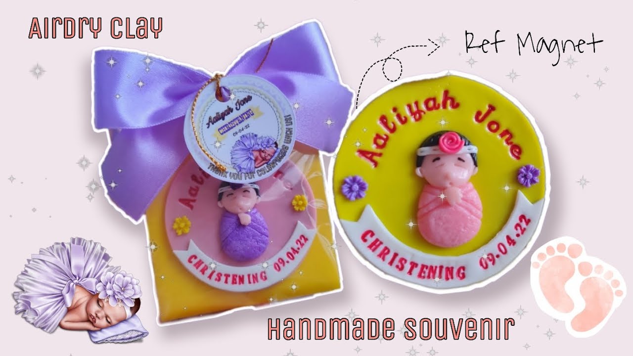 Studio vLog #4📷 Part 2: How I Pack Ref Magnet Souvenirs | Air-dry Clay | Philippines