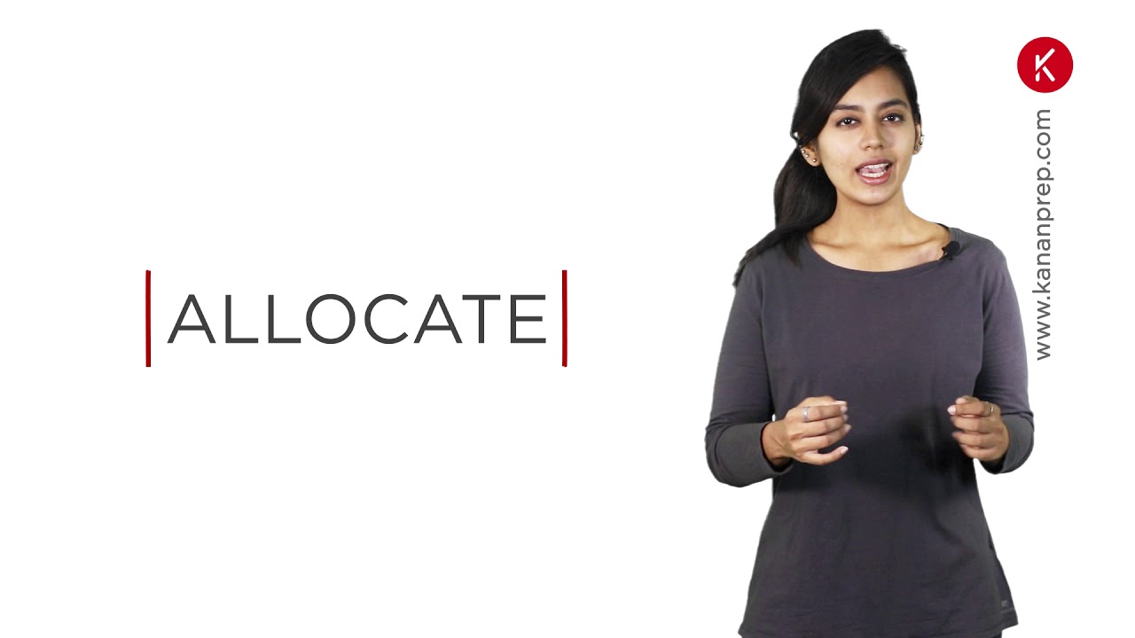 IELTS | Words made easy-Allocate