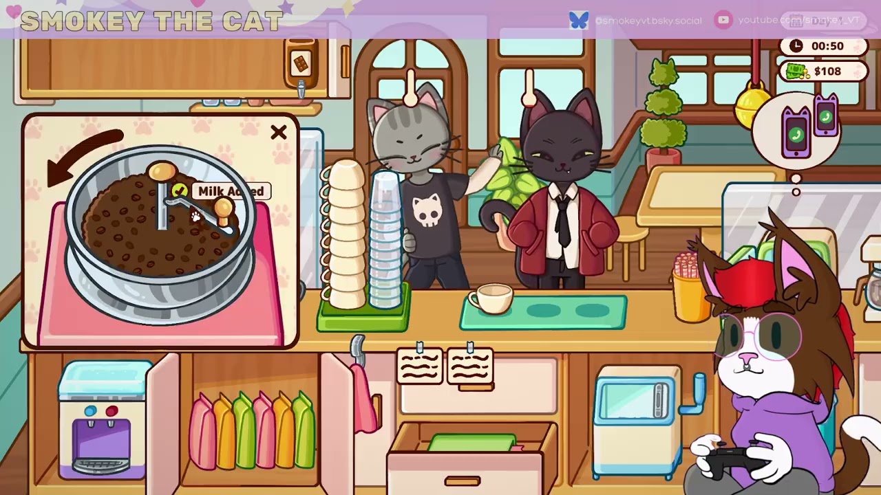 Cats aren't supposed to drink coffee || Streamed 01/07/26