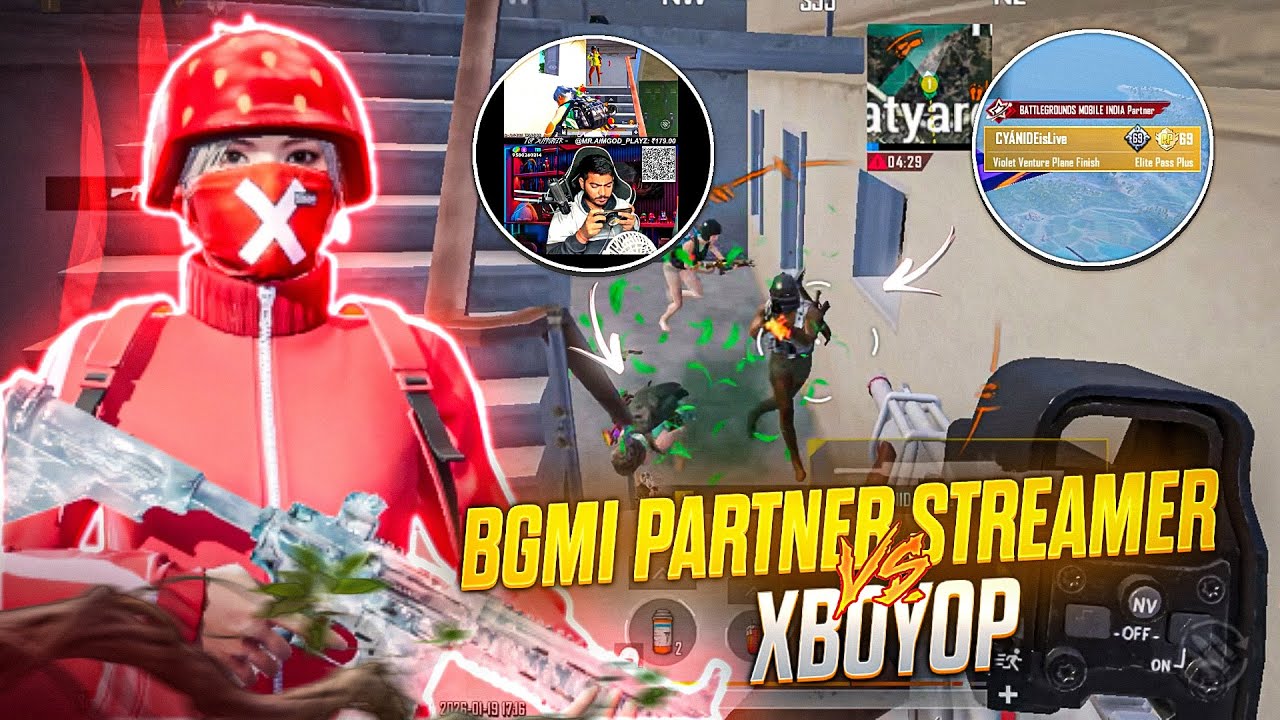 [1v4] Bgmi Partner VS XBoYOp