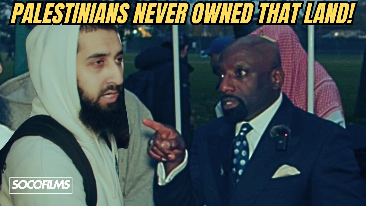 Palestinians never owned that land | Orlando | Speakers' Corner Debate #socofilms