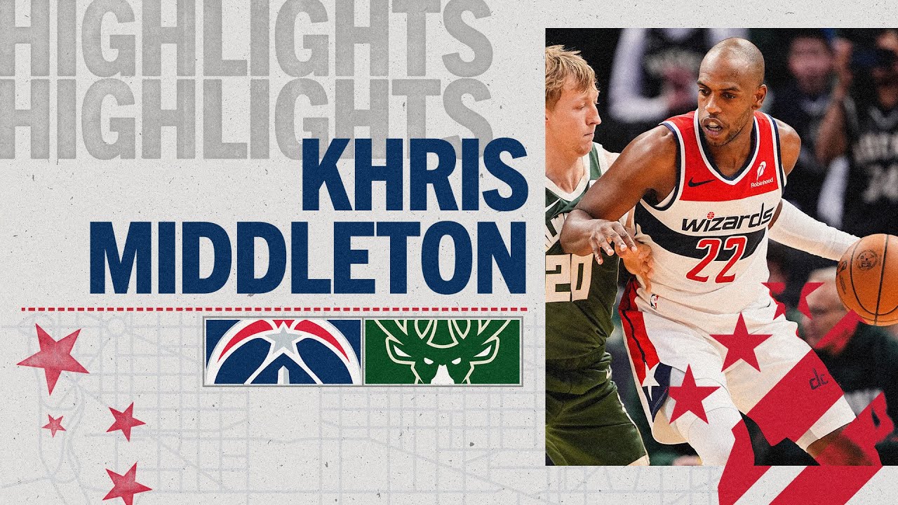 Highlights: Khris Middleton scores 23 at Bucks | 10.22.25