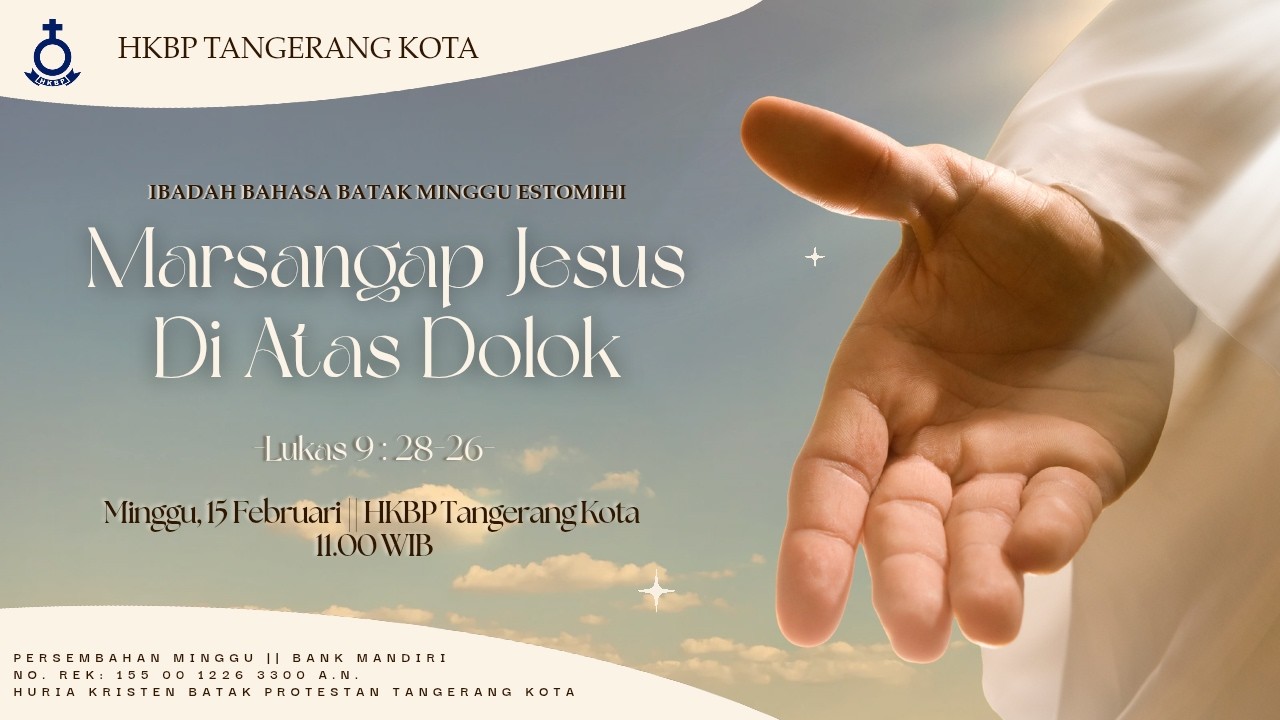 IBADAH Minggu Siang | 11.00 Wib, 15 Februari 2026 | HKBP Tangerang Kota