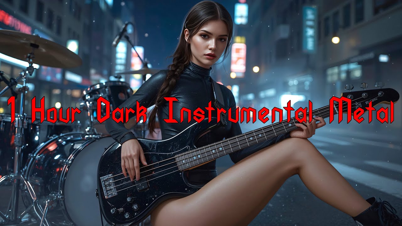 1 Hour Dark Instrumental Metal | Djent / Groove / Cinematic | Focus, Gym, Coding, Gaming