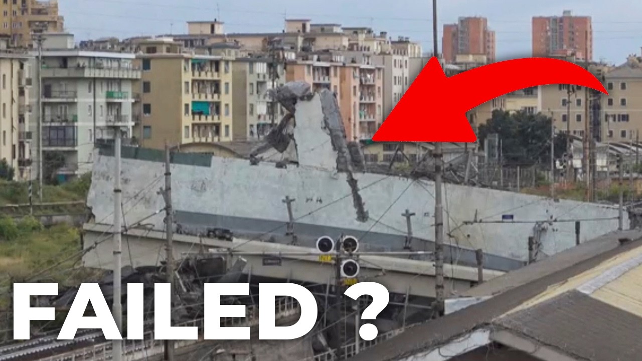 Почему этот огромный мост внезапно обрушился?