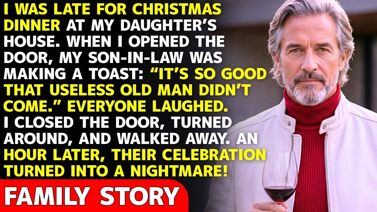 “I Hope He's Gone For Good,” Said My Son-in-law During A Toast When I Was Late For Christmas