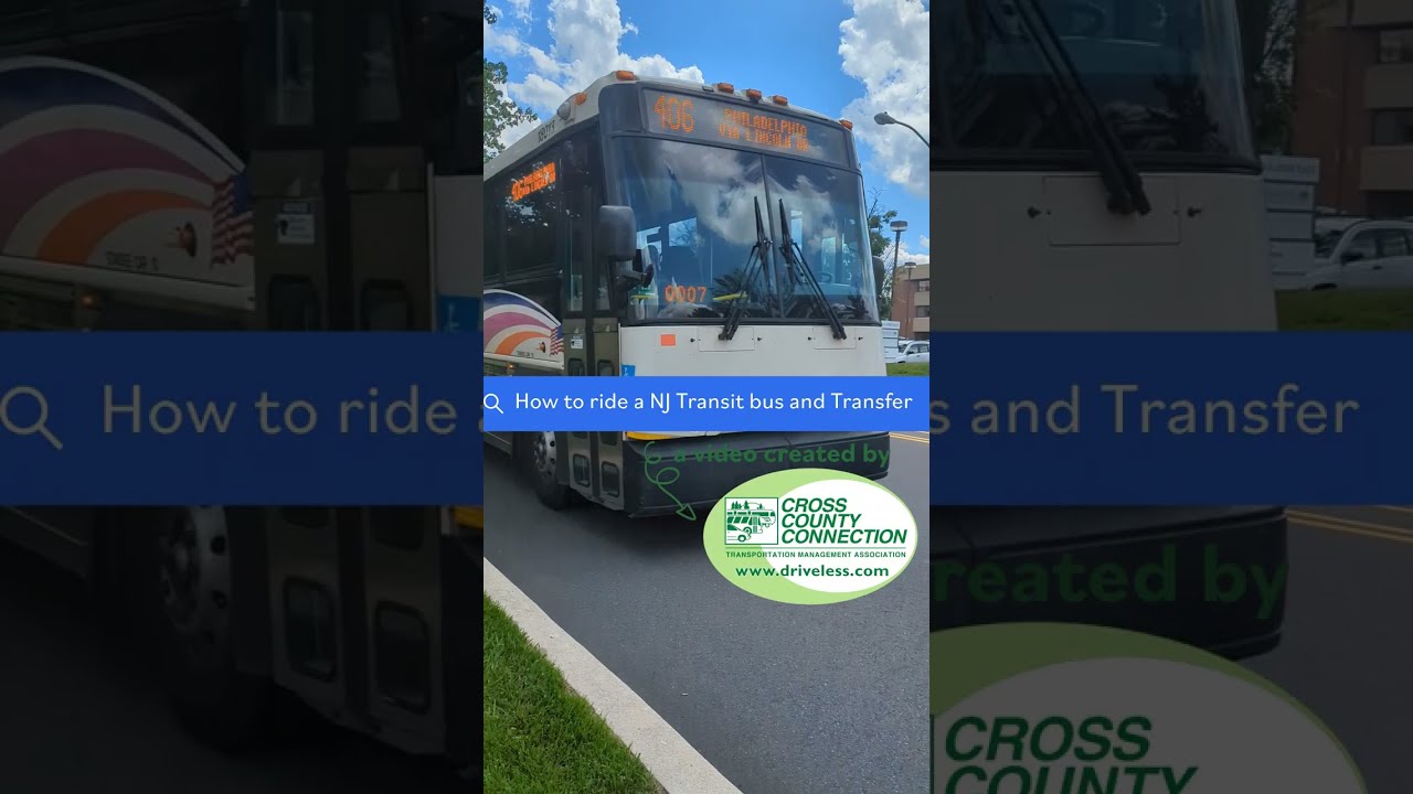 How to Ride a NJ Transit Bus & Transfer