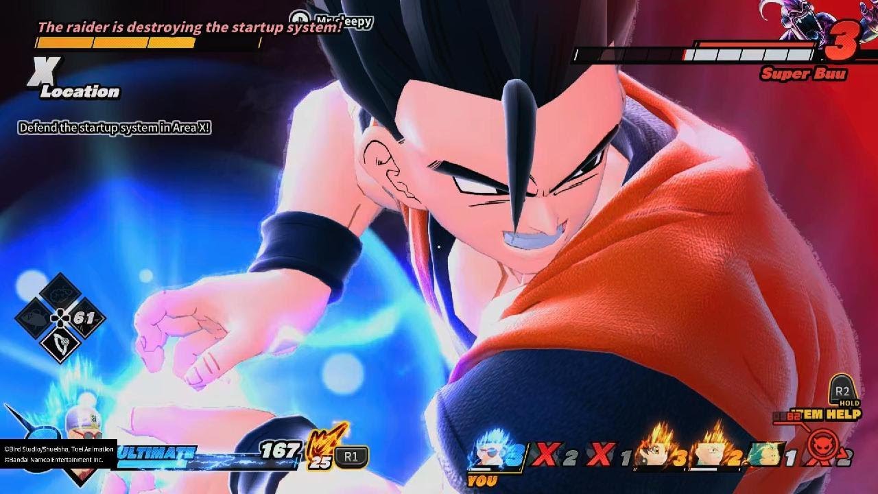 DRAGON BALL THE BREAKERS: Majin Buu vs Gohan