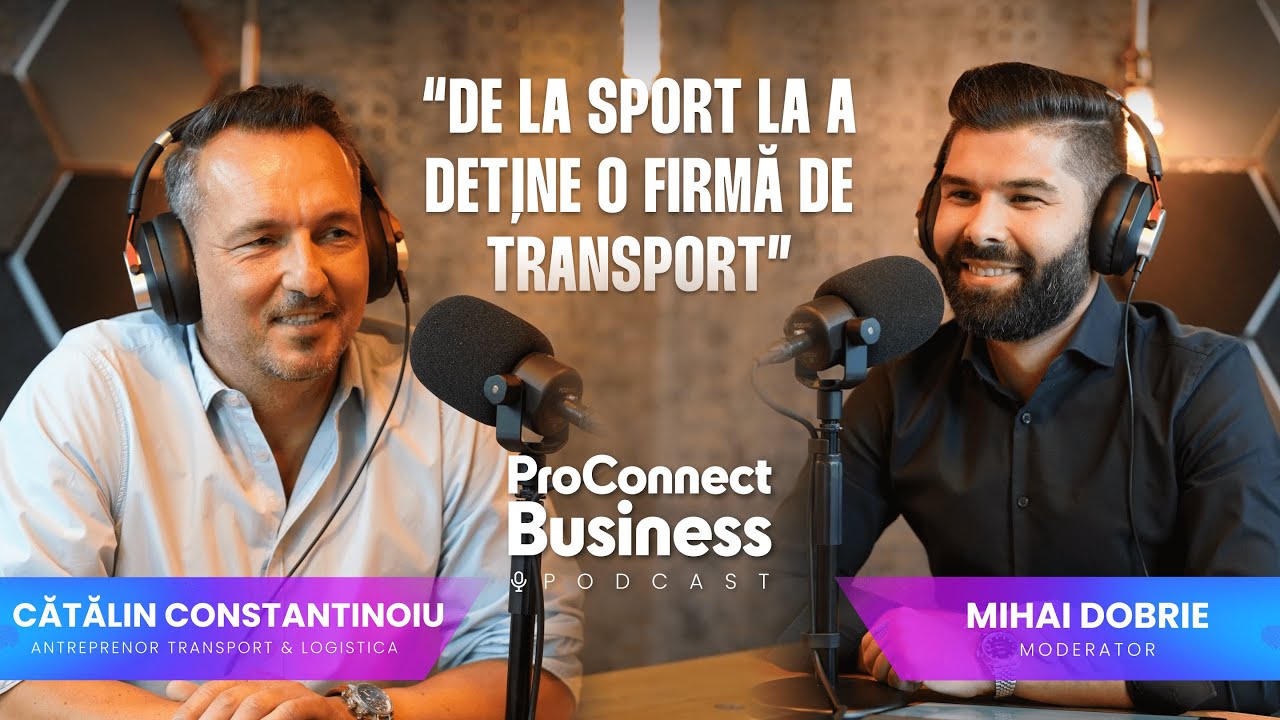 De la Fotbal la Succes în Transport și Logistică: Povestea lui Cătălin Constantinoiu