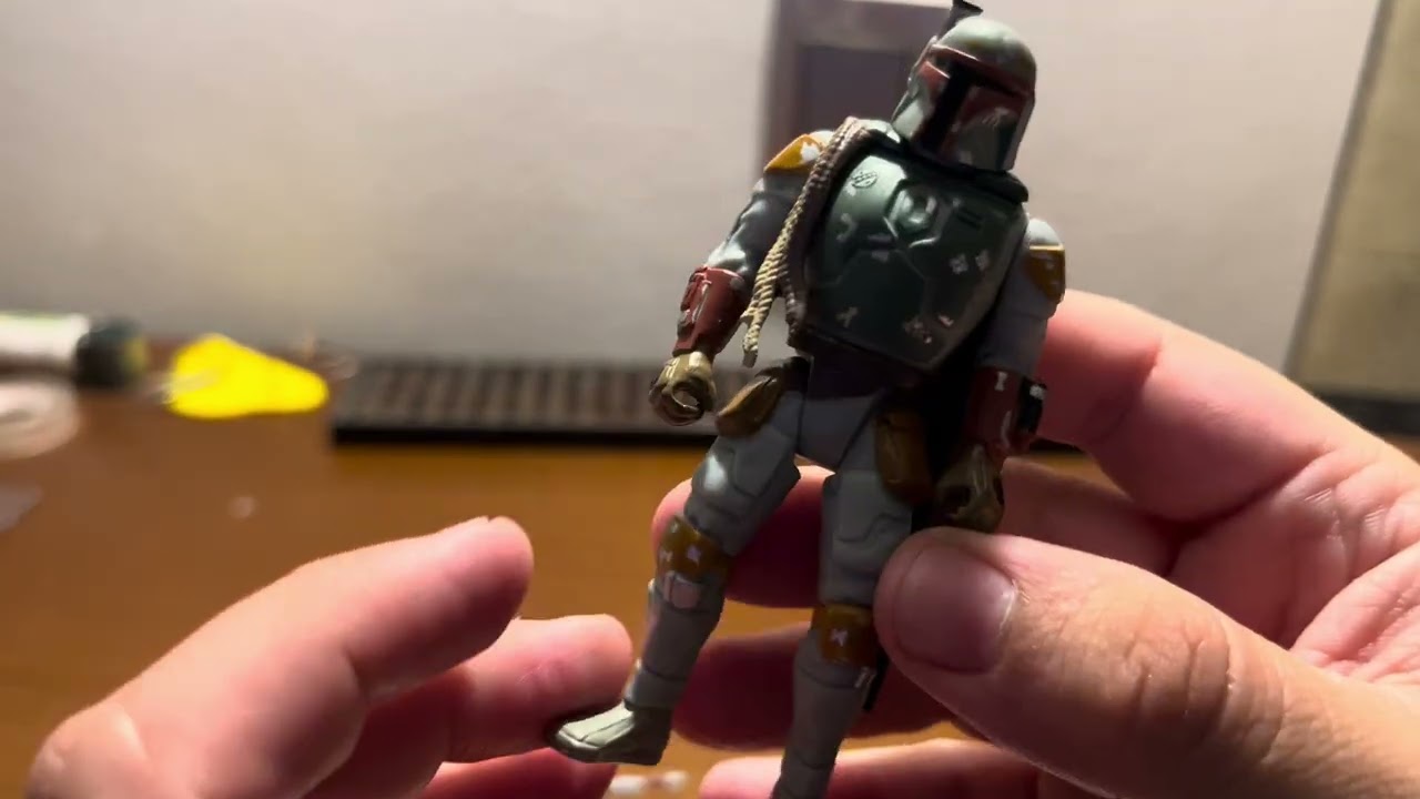STAR WARS The power of The Force  ( BOBA FETT ) 1995 UNBOXING 