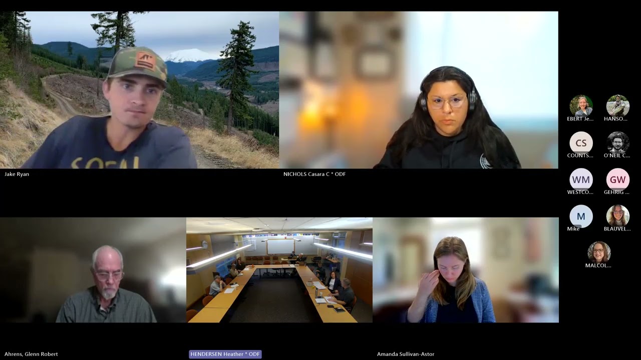 Committee for Family Forestlands Meeting September 17, 2025 - Part 1