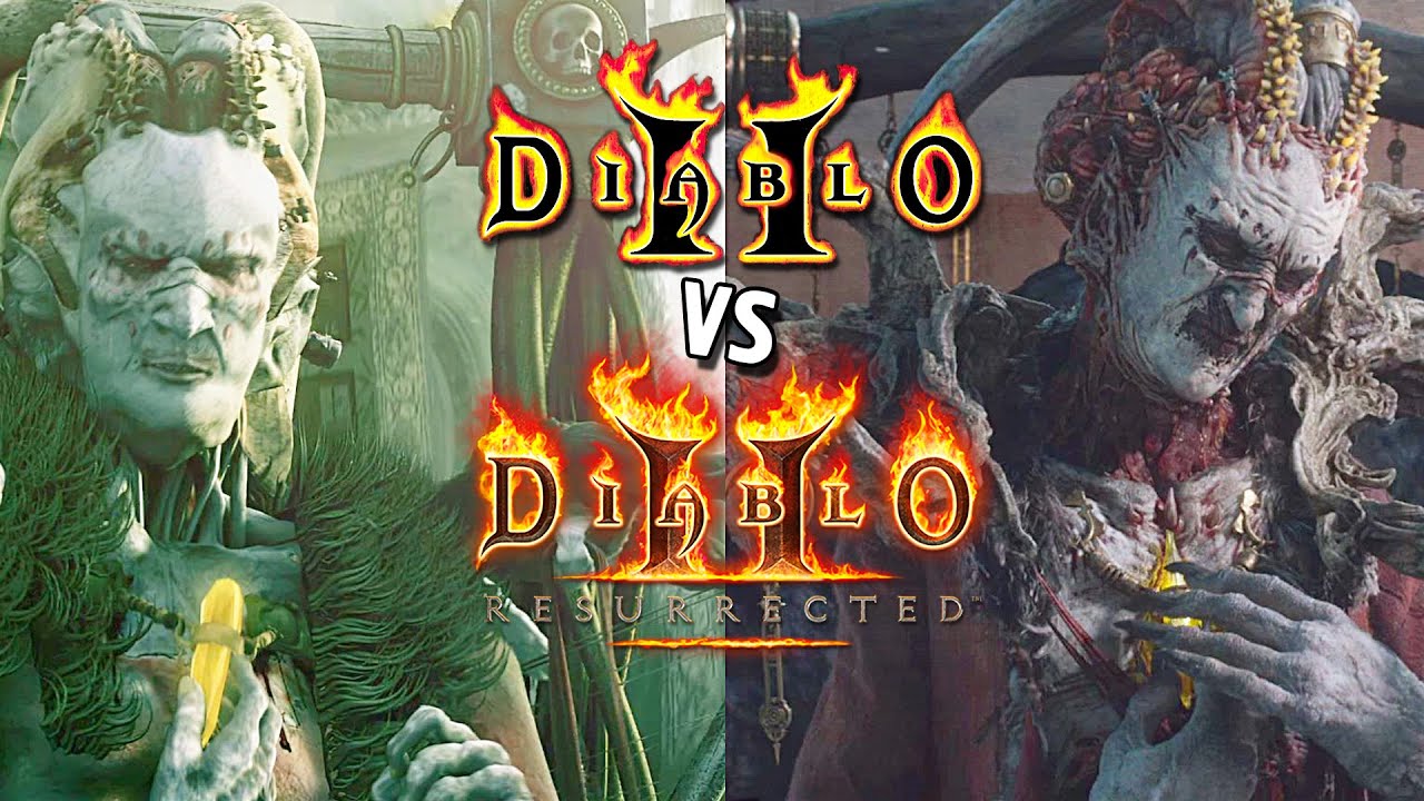 Diablo 2: Lord of Destruction VS Diablo 2: Resurrected