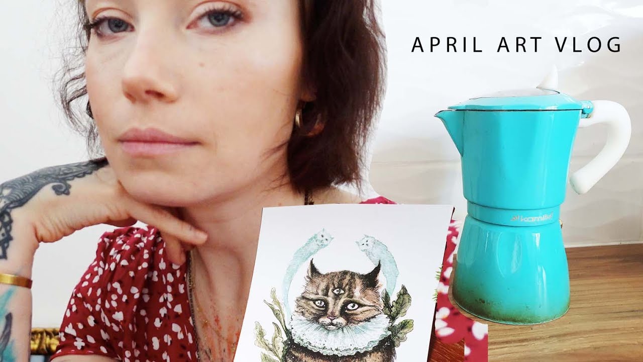 April Art Vlog