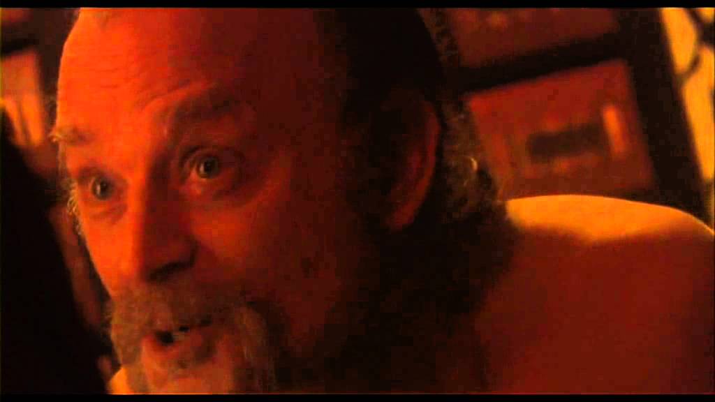 Brad Dourif..scene from the Wizard of Gore