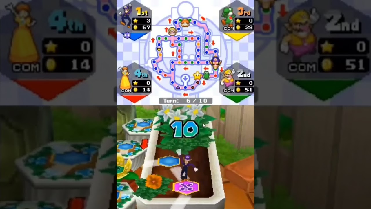 [TAS] Mario Party DS 1st World