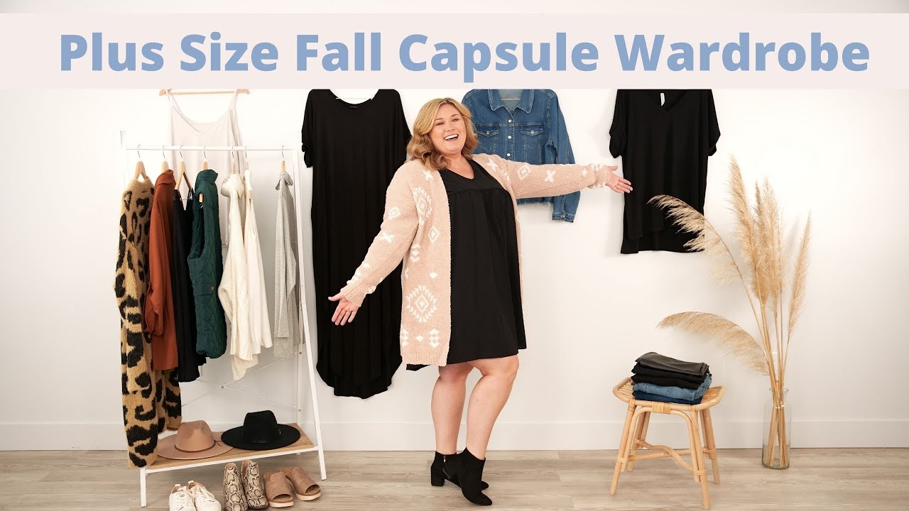 Plus Size Fall Capsule Wardrobe // Curvy Fashion