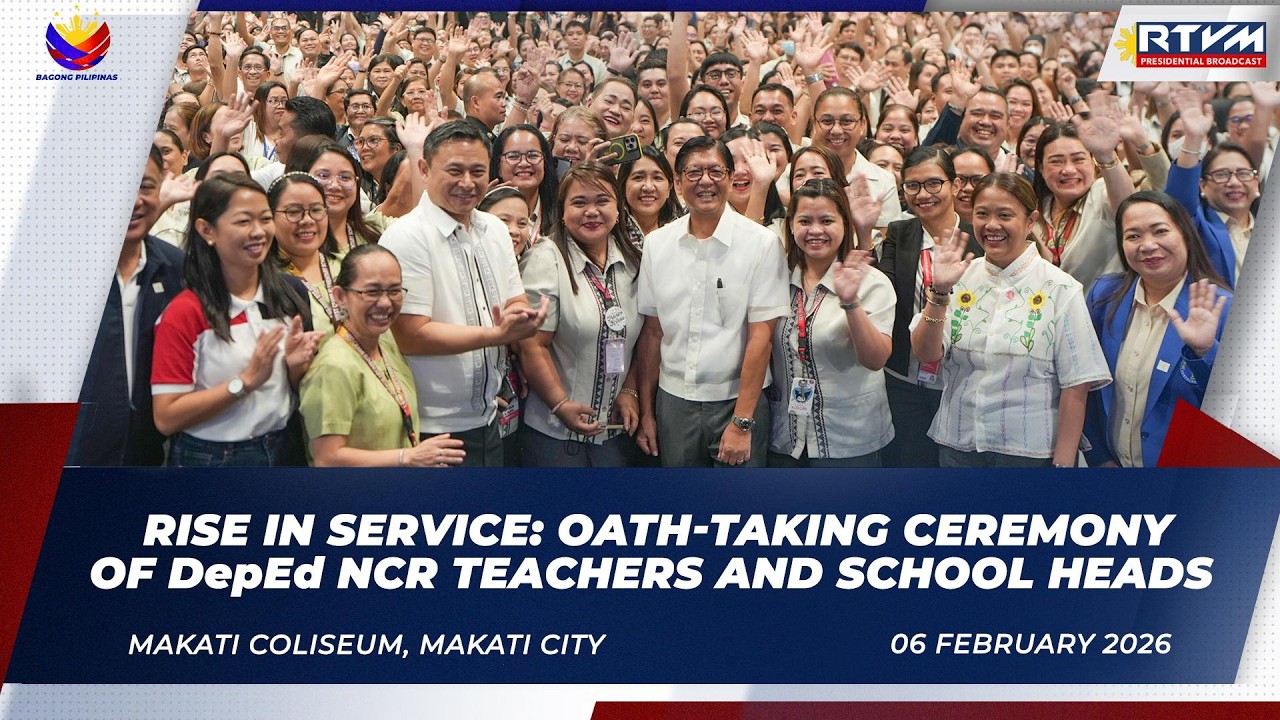 RISE in Service: Oath-taking Ceremony of DepEd NCR Teachers and School Heads