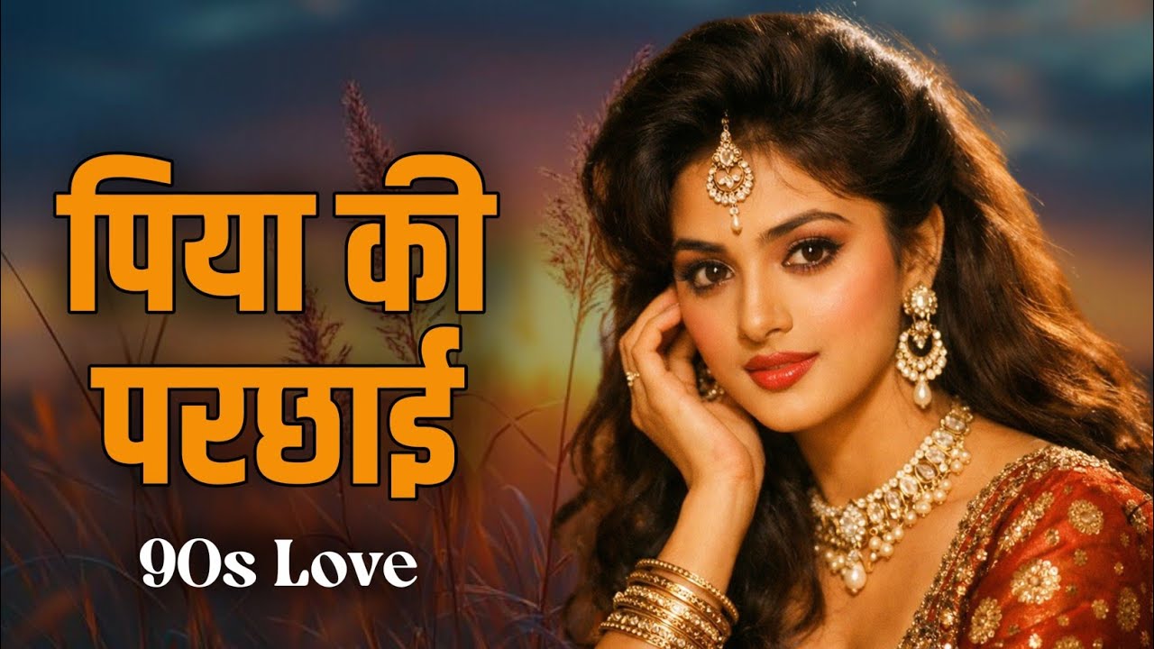 Piya Ki Parchhai ❤️ | 90s Romantic Love Song | Pure Old Bollywood Vibes