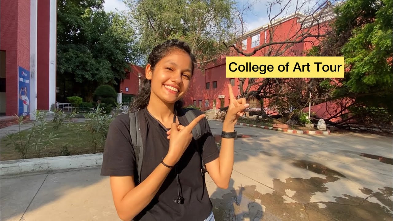 My COLLEGE TOUR😍||College of Art||