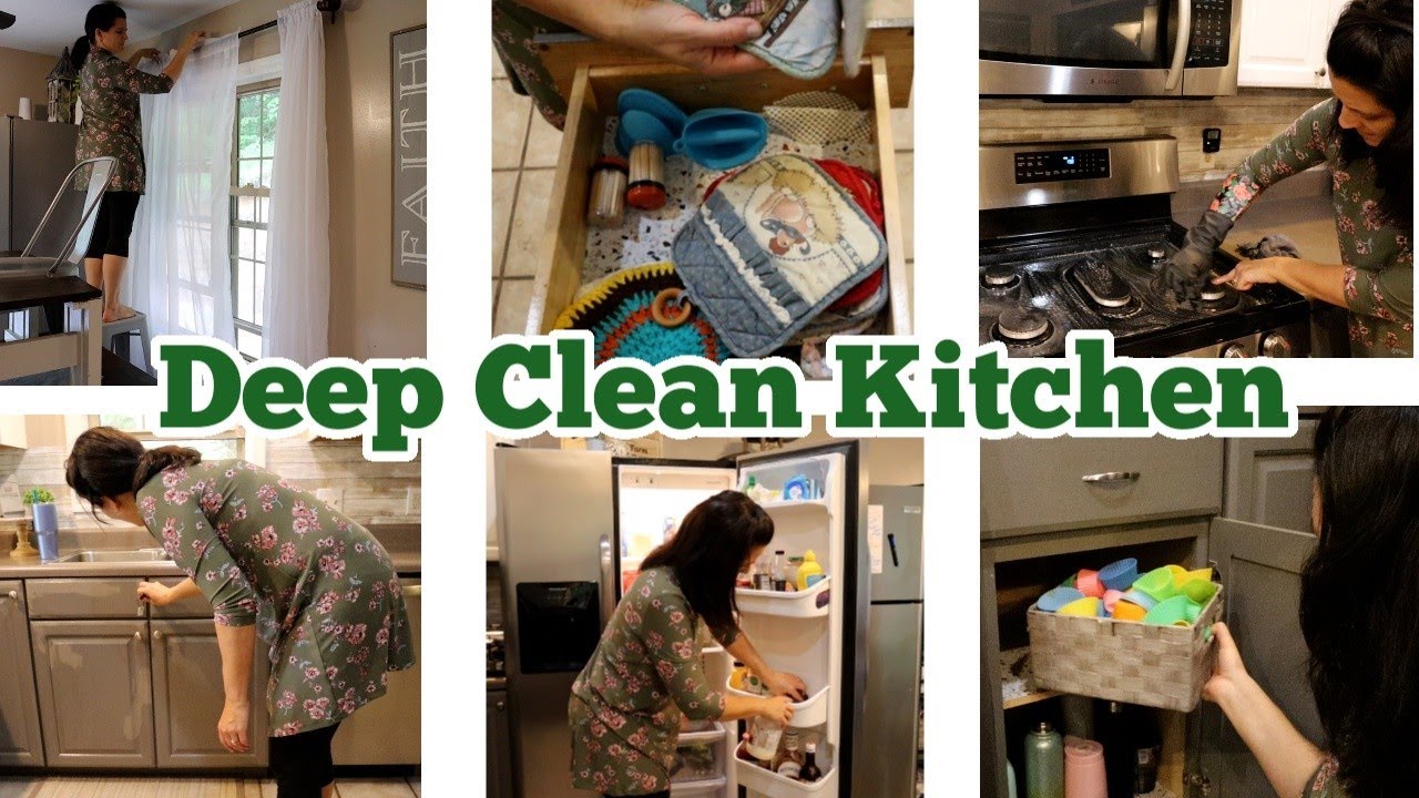 Deep Clean with ME | KITCHEN and DINING ROOM | COOKING HAM DINNER
