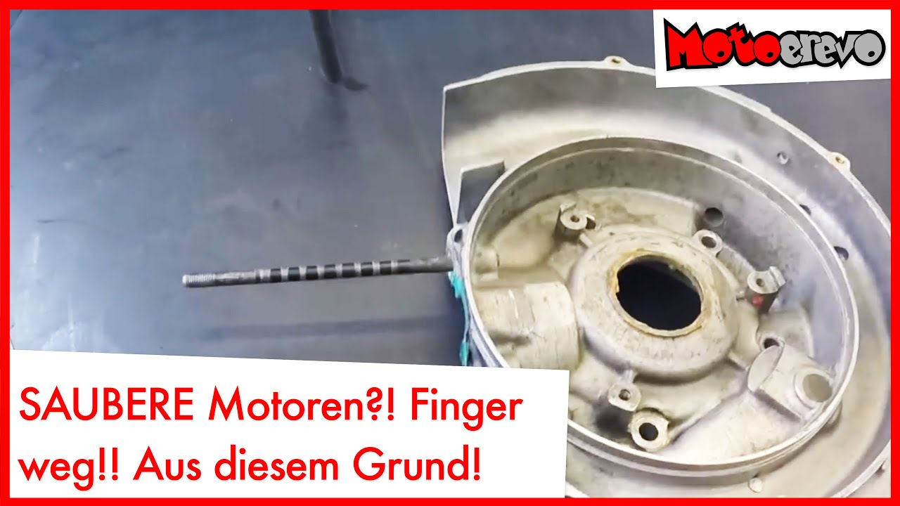Sauberere Vespa Motoren ??? FINGER WEG !!! Motoerevo