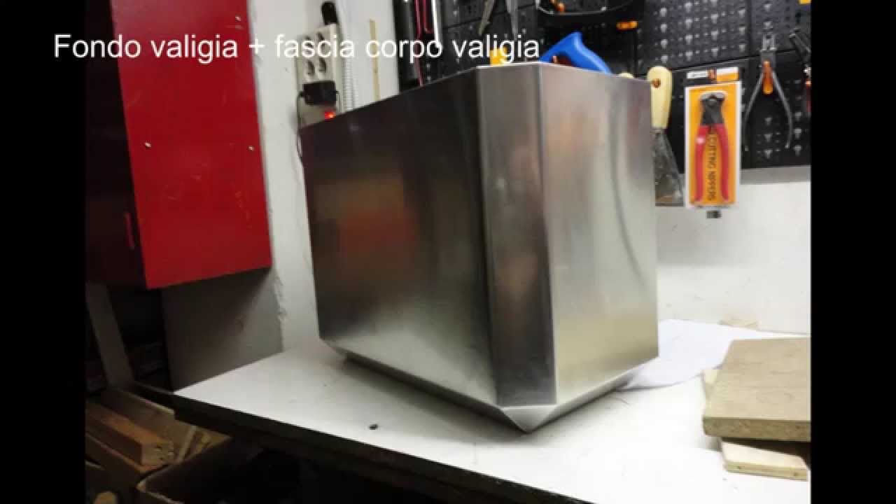 Valigie laterali moto in alluminio autocostruite
