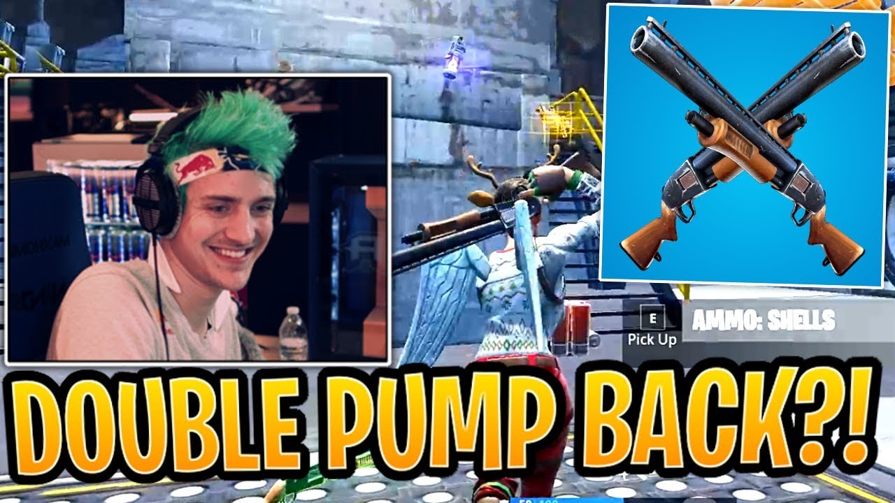 Ninja Explains the REAL Reason Why the Double Pump was Removed! - Fortnite Best and Funny Moments