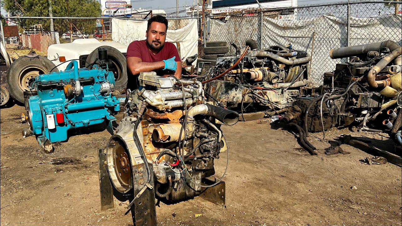 Motor Mercedes Benz OM924 de cuatro cilindros