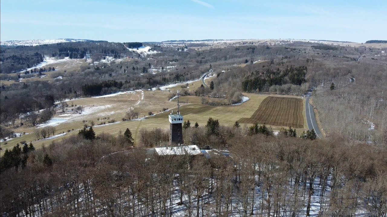 Rother Kuppe - Rhönparkhotel | DJI Mini 2 Footage | Rhön | Bayern | Wandern | Hotel