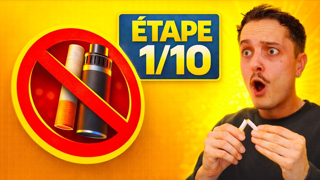 10 vidéos pour arrêter de fumer - Étape 1