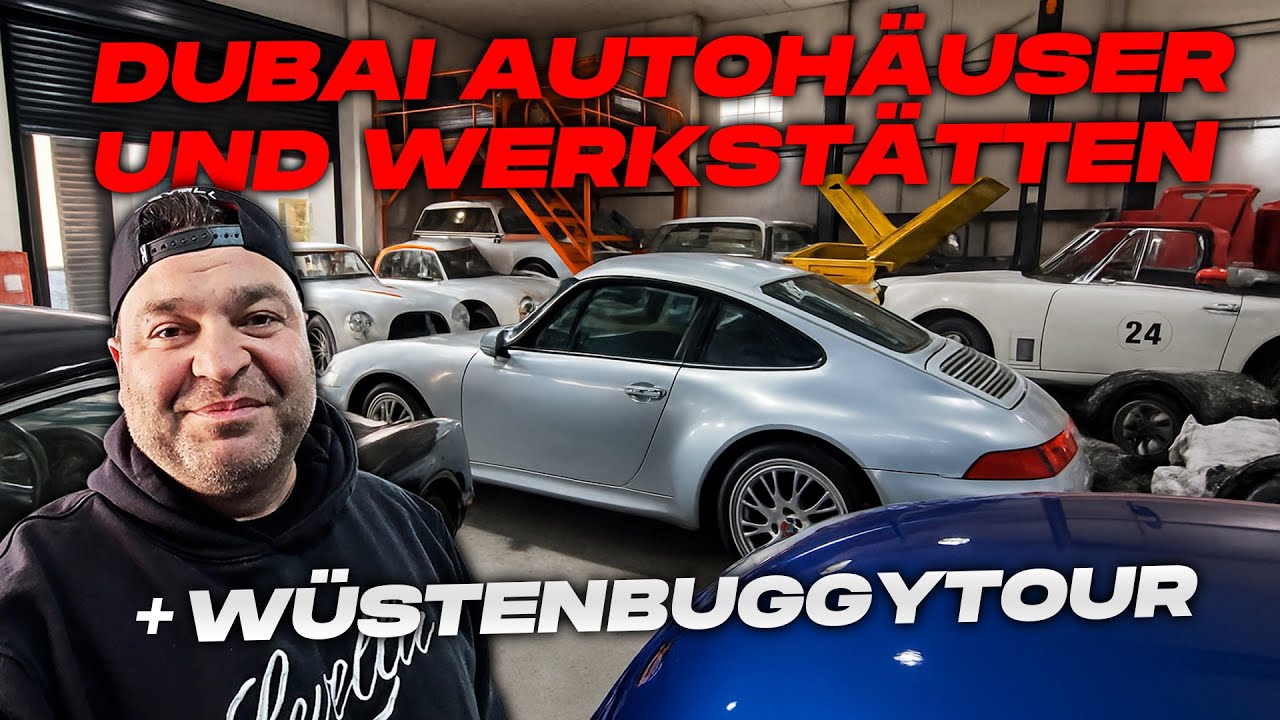 Einblicke in Dubai's Autohäuser und Werkstätten + Buggytour durch die Wüste