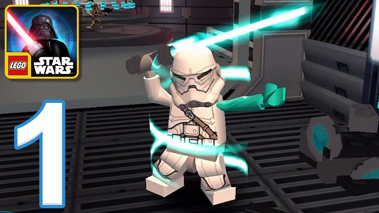 LEGO Star Wars The New Yoda Chronicles - Gameplay Walkthrough Part 1 - The Light Side (iOS, Android)