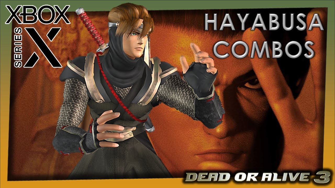 Dead or Alive 3 - Ryu Hayabusa combos (XBOX Series X)