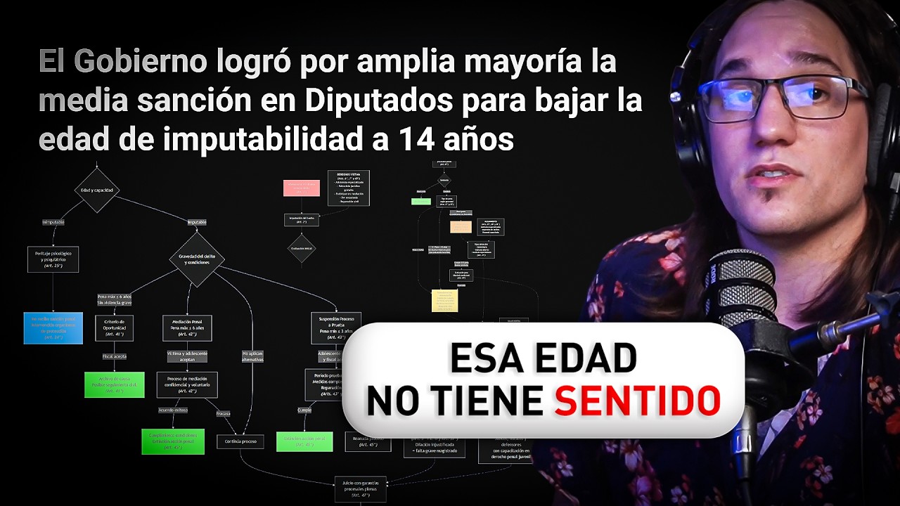 Bajan la edad imputabilidad y está un poco raro.