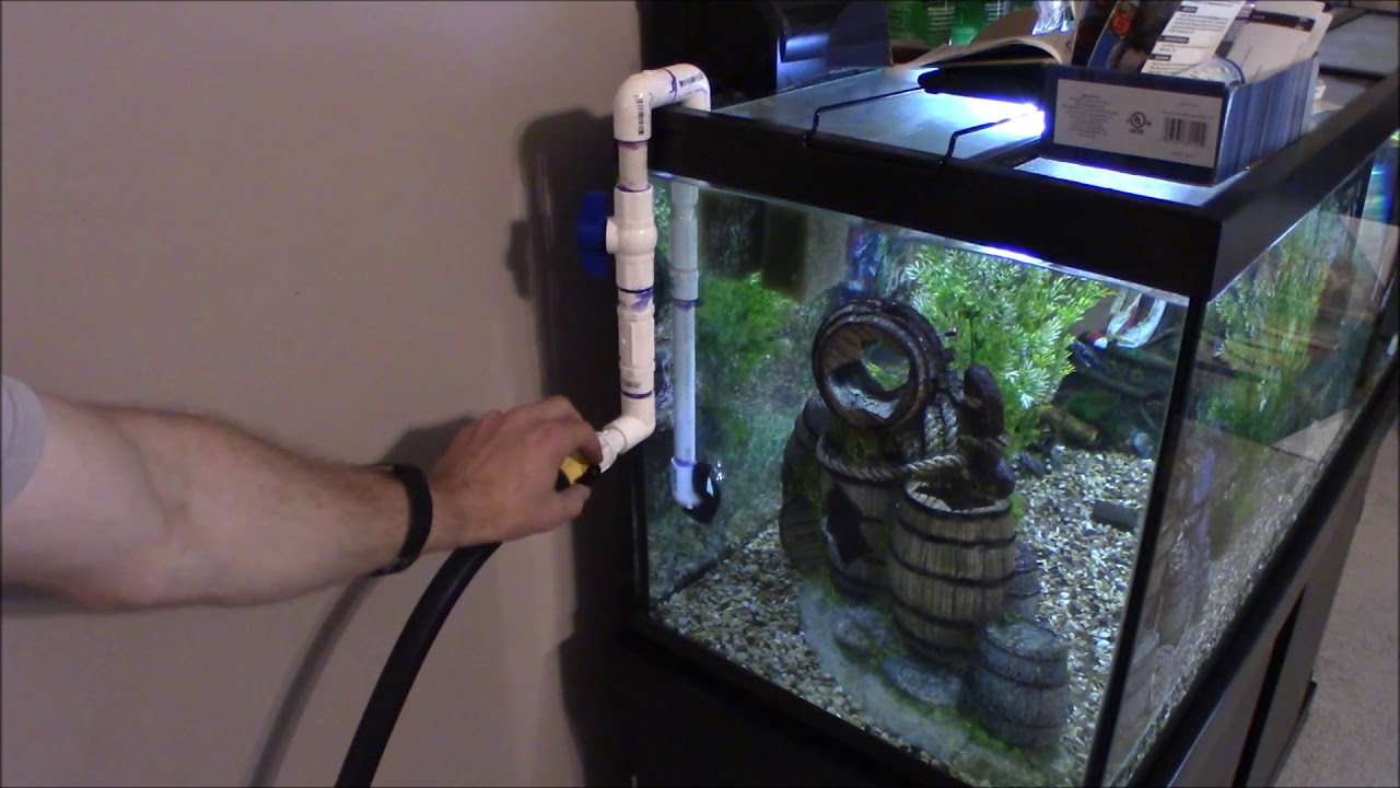 Easy Aquarium Water Change DIY Siphon