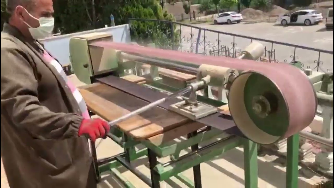 Okul Sırası Zımparalama ile Temizleme