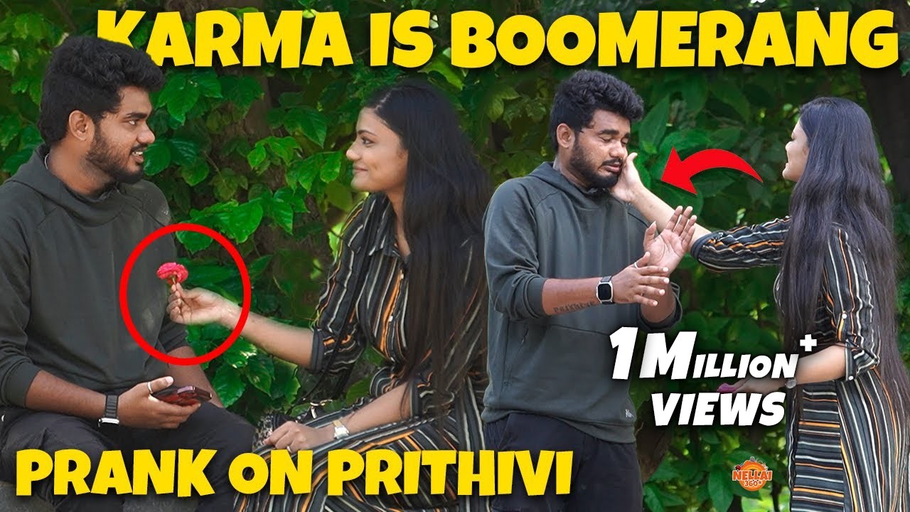 Prankster Prithivi Got Pranked😱Proposal Prank by Cute Girl😨 @Nellai360