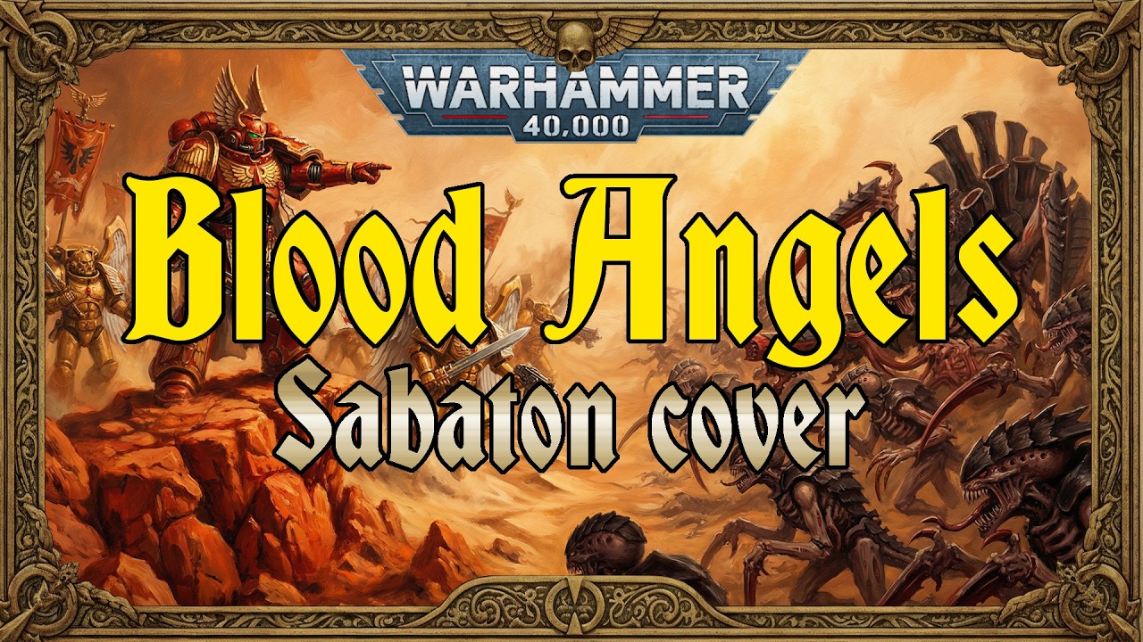 Blood Angels - a Warhammer 40k Sabaton cover ('Gott Mit Uns') - Space Marine song